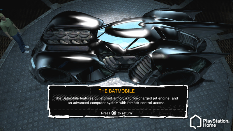 Illustration for article titled Quick, To The Batcave, PlayStation Home!